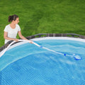 Robot de Nettoyage Bestway Flowclear AquaSweeper pour Piscines Hors Sol, avec Pr¨¦filtre et Tuyau de 7,5 m