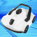 Robot Piscine Automatique sans Fil avec Double Moteur, Aspiration Puissante et Fonction de Stationnement