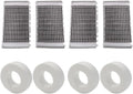 Ensemble de 8 brosses et anneaux pour robots de piscine M200, installation facile, nettoyage optimal