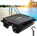 Robot nettoyeur de piscine solaire et rechargeable, deux modes de vitesse, ¨¦vasion et rotation automatiques, autonomie de 18 heures
