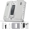 Robot lave-vitres intelligent W54D avec t¨¦l¨¦commande, 3 modes, 8 buses, puissance 5000Pa