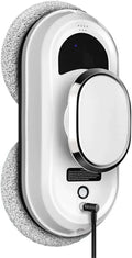 Robot Nettoyeur de Vitres V3CLEAN - Aspiration 5.6kPa, Syst¨¨me de Navigation Intelligente, Lingettes Microfibres, T¨¦l¨¦commande et S¨¦curit¨¦