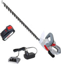 IKRA Taille-Haie ¨¤ Batterie 20V sans Fil ¨C format compact, format l¨¦ger, affichage LED, 54cm, 18mm, 2,1kg, pour l'entretien automobile