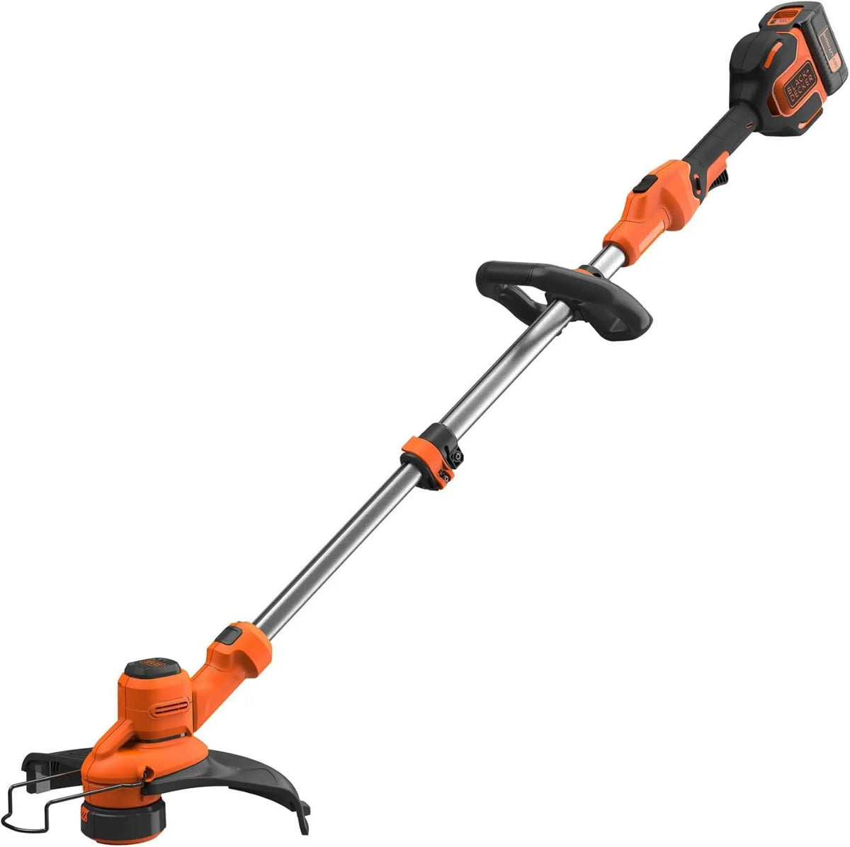 BLACK+DECKER Coupe-Bordures BCSTA536L1-QW Coupe-bordures ¨C sans fil, moteur sans balais, vitesse variable, 33cm, 36V, pour l'entretien automobile