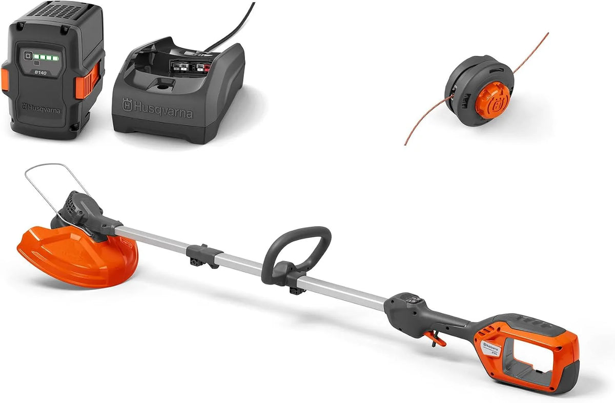 Husqvarna 215iL Coupe-bordures pour finir les contours et atteindre les zones difficiles du jardin