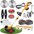 Coupe-bordures ¨C sans fil, ¨¦l¨¦ment amovible, pliable, r¨¦glable, 21V, 4.0Ah, pour l'entretien du jardin