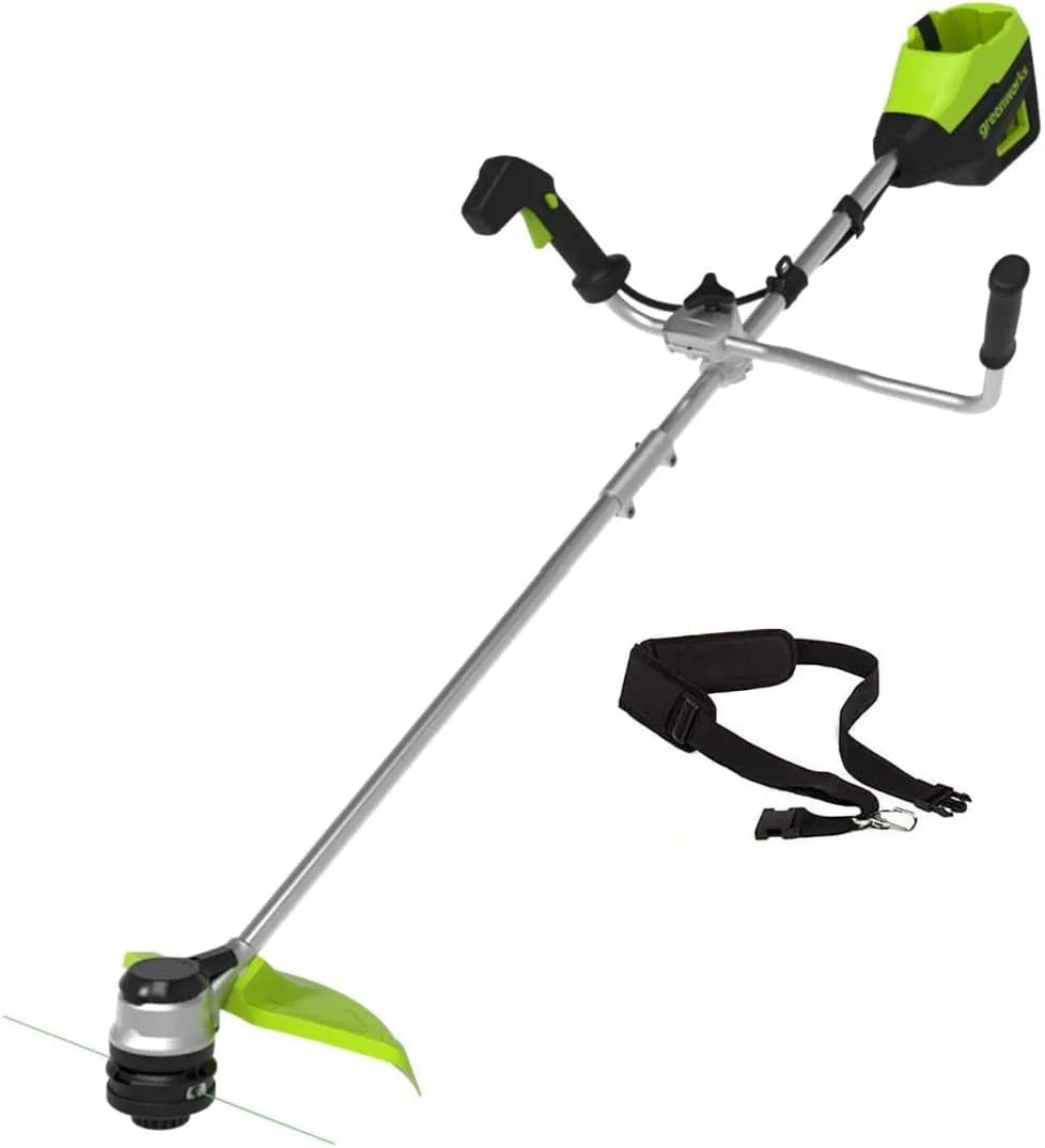 Greenworks Coupe-Bordure sans Fil Tools de Niveau Professionnel 60V 40cm ¨C moteur sans balais, usage professionnel, 2.0 Ah