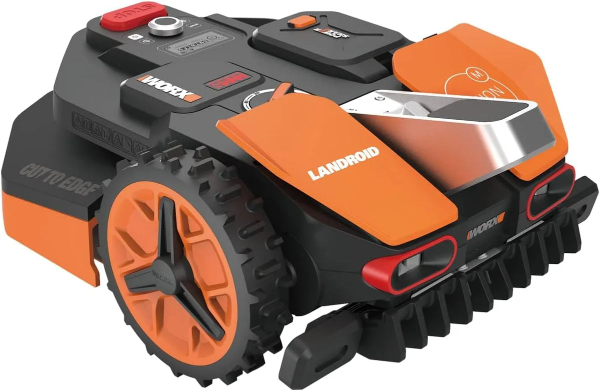 WORX LANDROID WR208E Tondeuse ¨¤ gazon: sans fil, avec cam¨¦ra, 800 m, 900 m, pour le travail du m¨¦tal