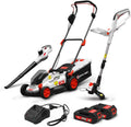 Ensemble d'Outils Rechargeables 20V Max avec 3 Machines et 2 Batteries