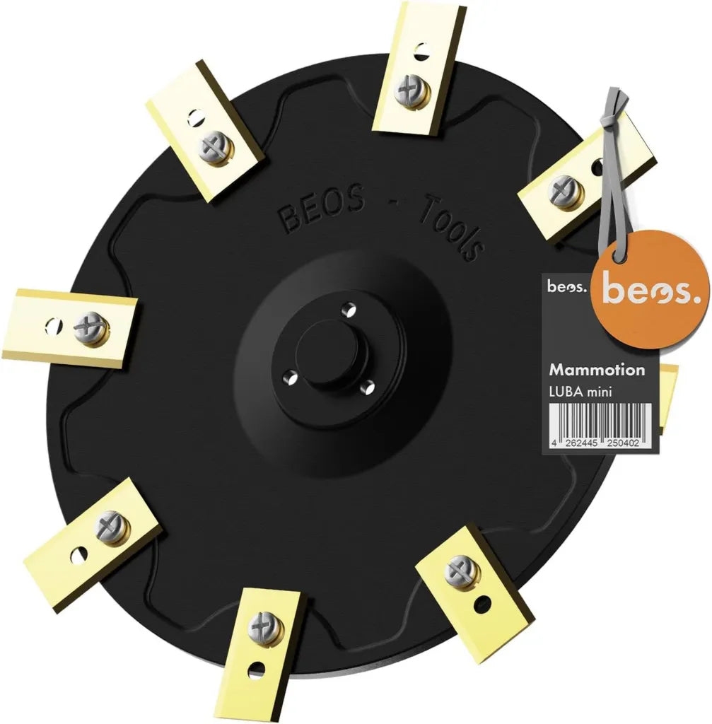 Disques de Coupe Premium BEOS pour Tondeuses Robots ¨C Fibre de Verre Renforc¨¦e ¨C Compatibles Mammotion LUBA Mini ¨C 8 Lames Incluses ¨C ? 172 mm