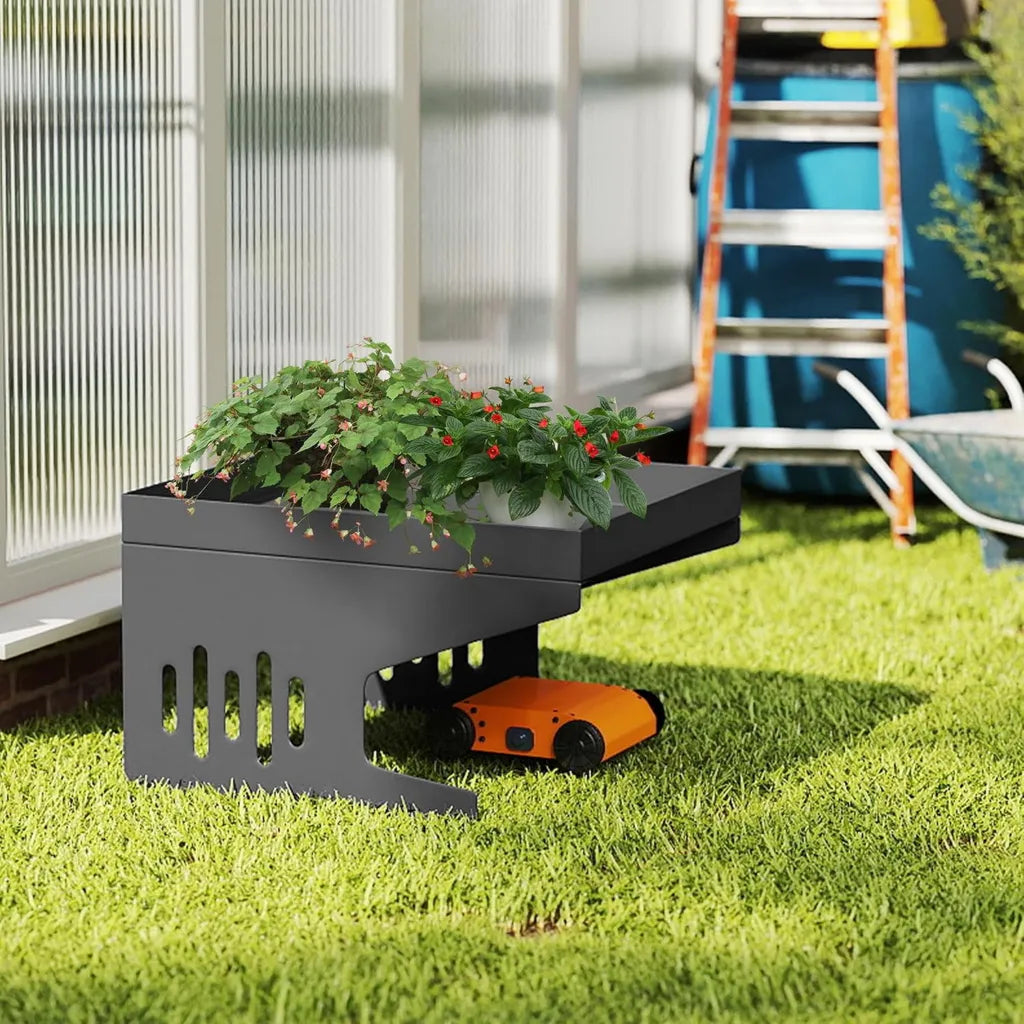 Abri en m¨¦tal pour robot tondeuse - 70x60x43 cm - Protection durable