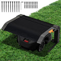 Abri pour Tondeuse Robot avec Toit et Protection Intemp¨¦ries, 72x56x36 cm