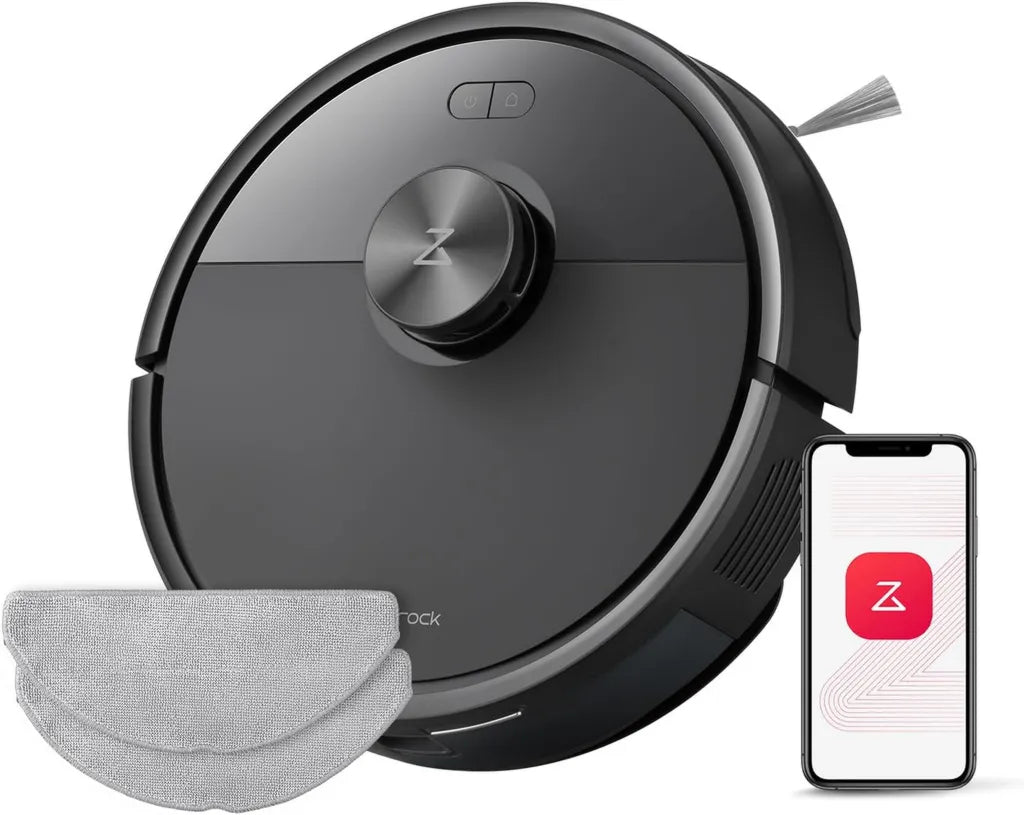Aspirateur Robot Roborock Q7 M5, 10 000 Pa, Anti-Enchev¨ºtrement, Navigation LiDAR Pr¨¦cise, Autonomie Longue, Contr?le via APP, Noir