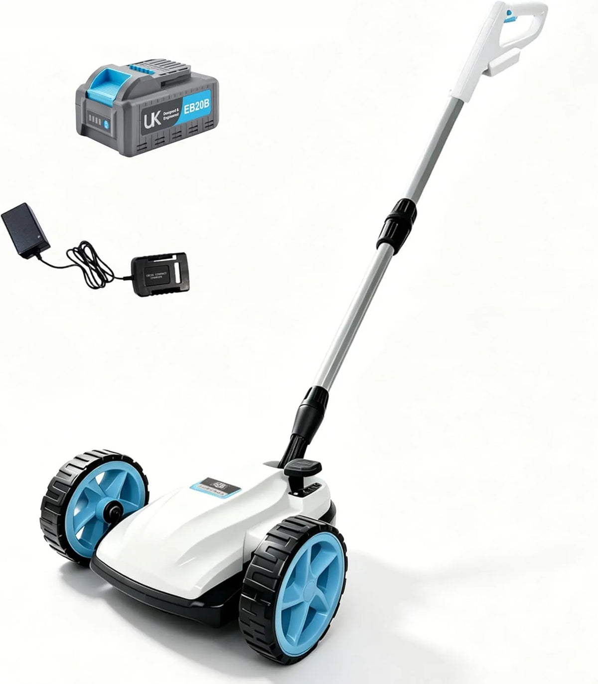 Tondeuse ¨¤ gazon, ION, sans fil, moteur sans balais, 22 cm, 50 m, 40 V