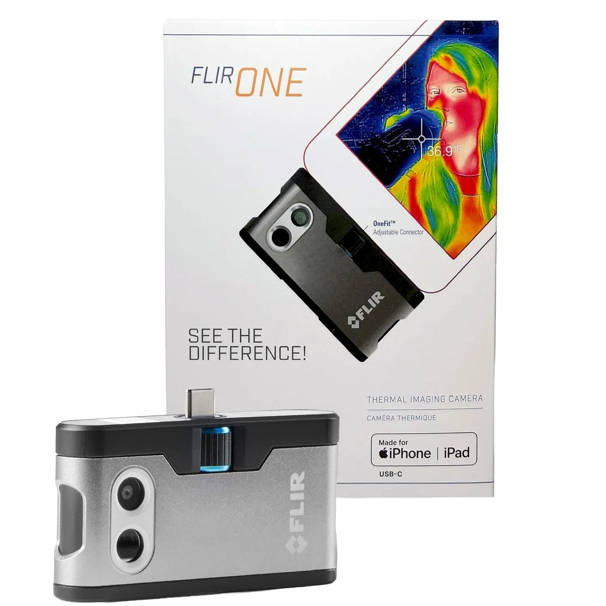 Cam¨¦ra thermique, USB-C, avec port USB, avec cam¨¦ra
