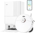 JONR P20 Pro Robot Aspirateur Laveur avec Station Automatique, 8000Pa, ¨¦vitement d'Obstacles, Contr?le Vocal