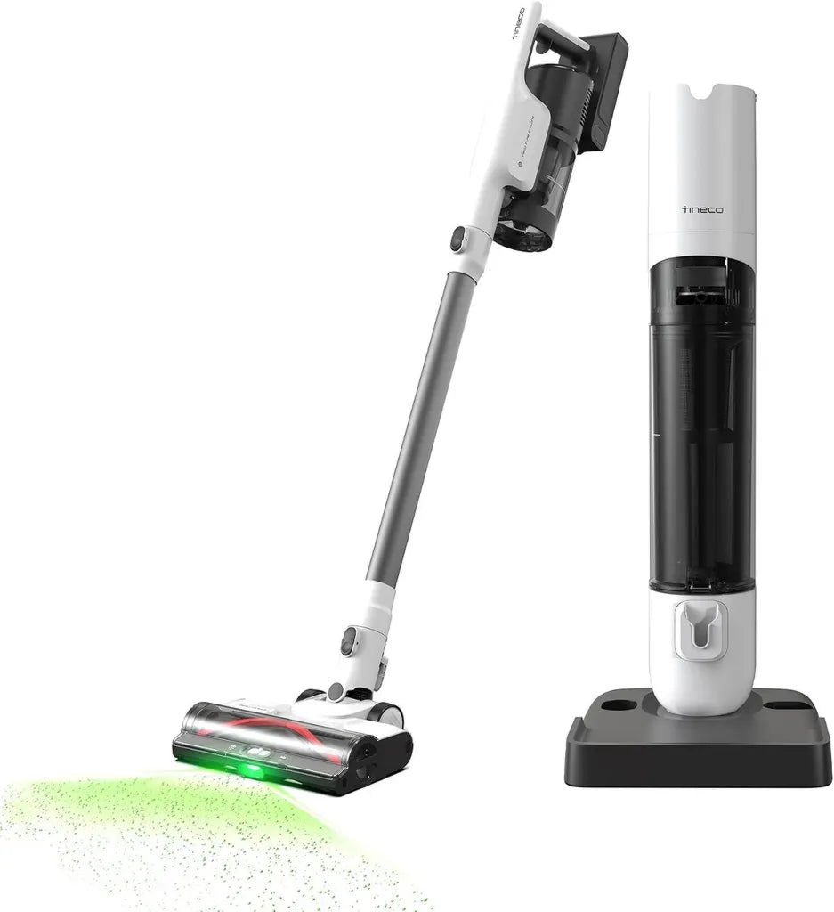 Aspirateur Sans Fil Tineco Pure One Station 5 Plus avec Base Auto 2,5L, Nettoyage Complet, 175W, ZeroTangle, Capteur iLoop