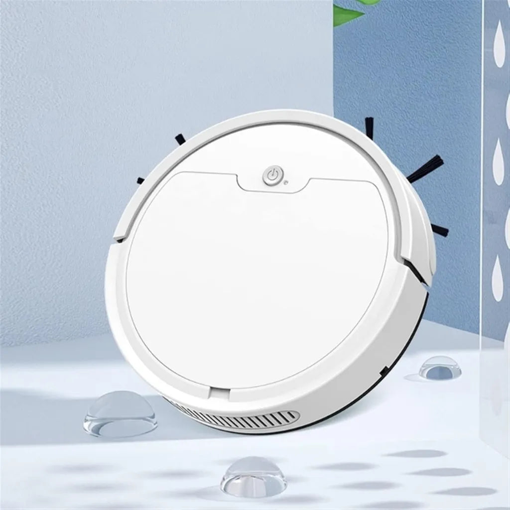 Aspirateur Robot Automatique avec Recharge et T¨¦l¨¦commande - Couleur Noire
