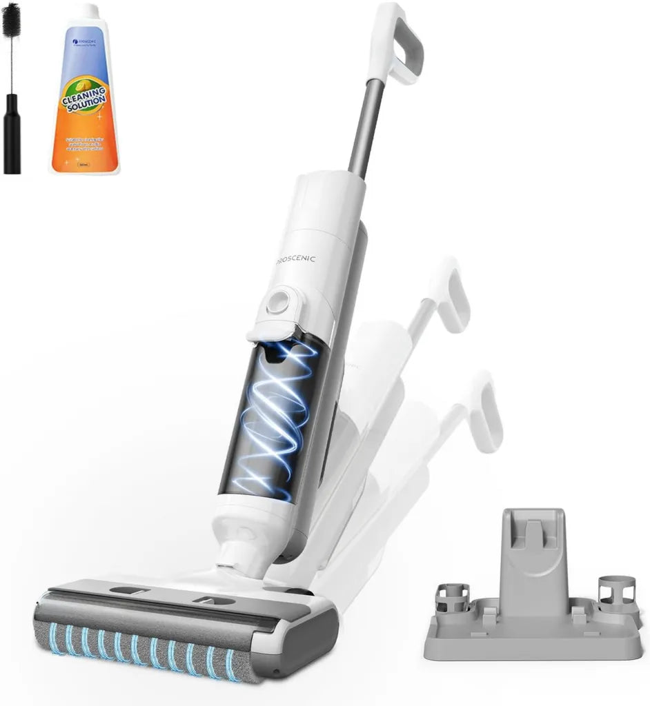 Aspirateur Laveur Proscenic F10 Ultra+ sans Fil, Autonomie 60 Min, L¨¦ger et Polyvalent pour Sols Durs