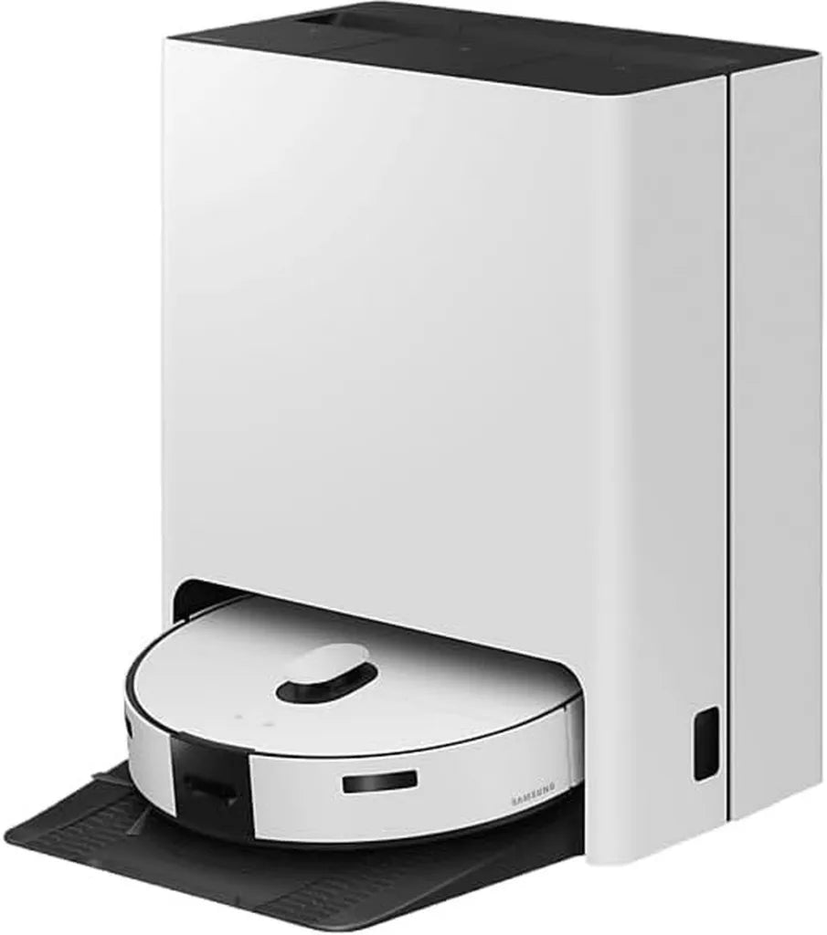 Aspirateur Robot Samsung VR7 Jet Bot avec Station Auto et Capteur LiDAR, Wi-Fi, 6000 Pa, 180 Min, Greige