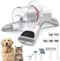 Kit de Toilettage Professionnel pour Animaux, Aspirateur Silencieux pour Poils de Chiens et Chats, Tondeuse avec 6 Accessoires, Capacit¨¦ 1,85L