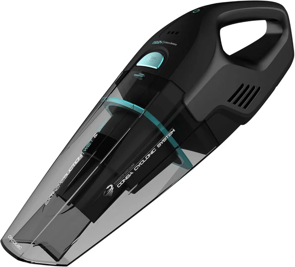 Aspirateur ¨¤ Main sans Fil Cecotec Conga Immortal 22,2V - Puissance 150W, Aspiration 10kPa, Solides et Liquides, Filtre HEPA, Id¨¦al pour Poils d'Animaux