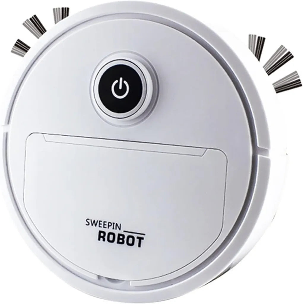 Aspirateur Robot Intelligent 3-en-1 Sans Fil DieffematicJQX Blanc