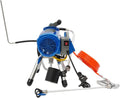 Pistolet ¨¤ peinture et pulv¨¦risateur de peinture ¨C moteur sans balais, montage mural, usage professionnel, 15 m, 1200 W