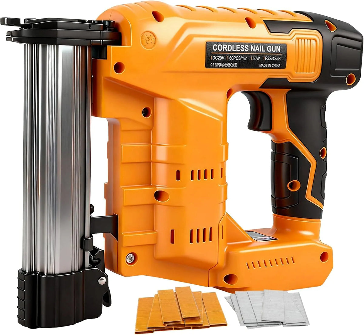 DeWalt 18 Cloueur-agrafeur et cloueuse ¨¦lectrique ¨C sans fil, 2 en 1, 18 V, 20 V