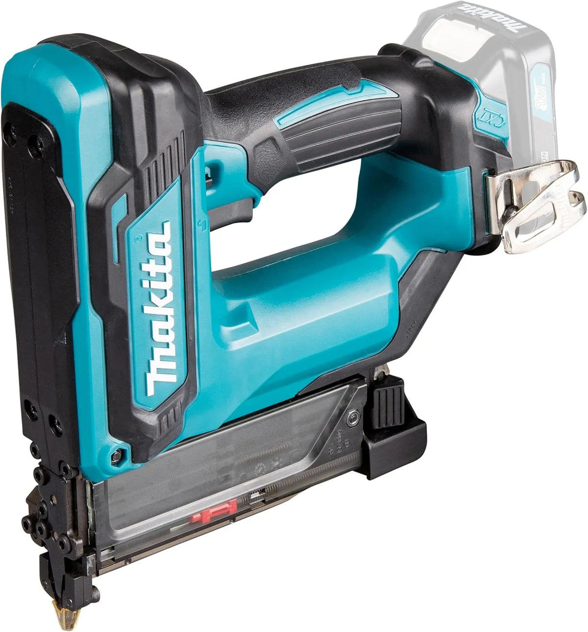 Makita PT354DZ Cloueur pour fixer rapidement les ¨¦l¨¦ments pendant le montage et les finitions 12V CXT Li-Ion, produit seul ¨C technologie 3D/4D