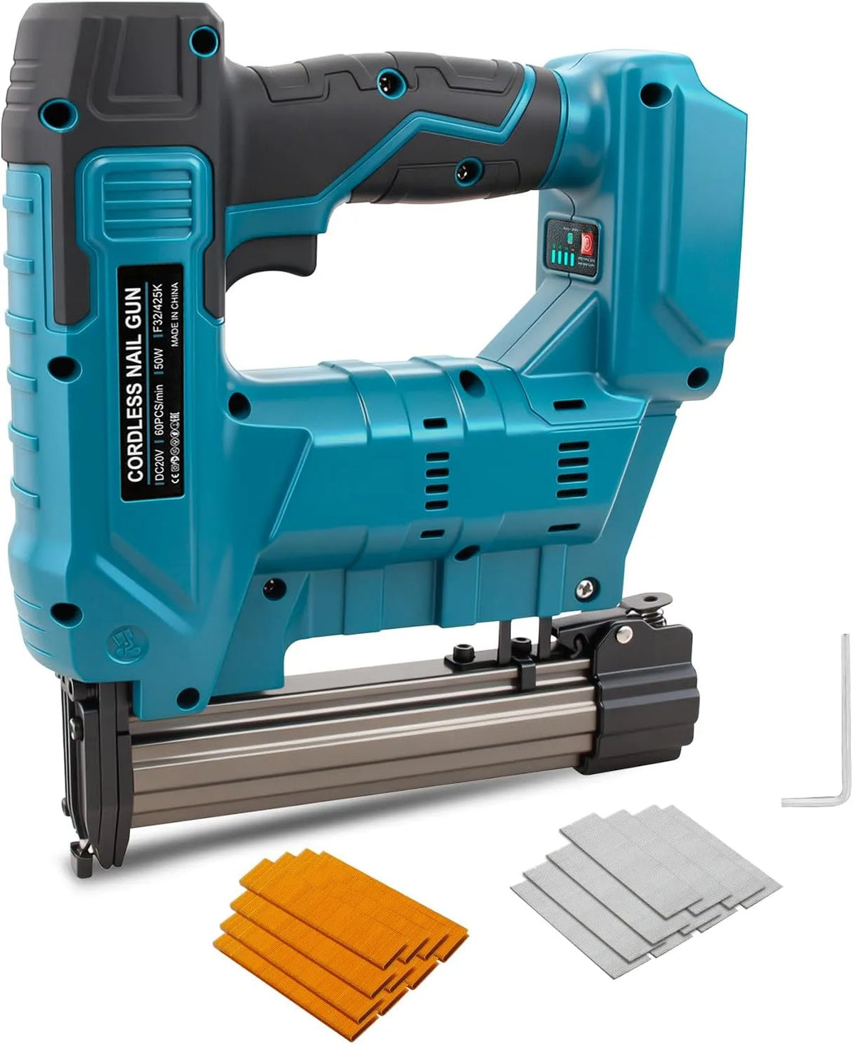 Makita 18 Cloueur-agrafeur et cloueuse ¨¦lectrique: sans fil, en bois, 2 en 1, 18 V, pour le travail du bois