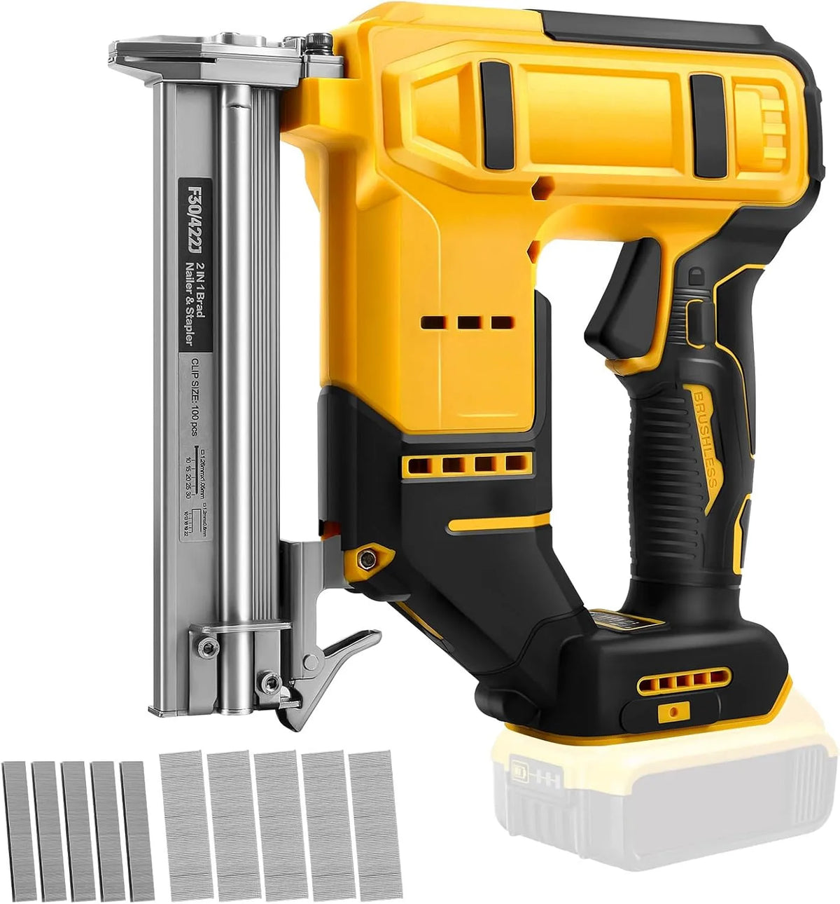 DeWalt 20V Cloueur-agrafeur et cloueuse ¨¦lectrique, sans fil