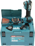 Outil multifonction pour couper, poncer et effectuer les finitions dans les espaces exigus; Makita DTM52ZJX2 Outil multifonctions 18V LXT