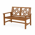 Banc d'extérieur en bois d'acacia 120 cm Marron